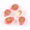 Coquilles décoratives avec ornements 10 pcs 23