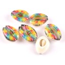 Coquilles décoratives avec ornements 10 pcs 7