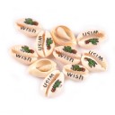 Coquilles naturelles avec inscription 10 pcs 4