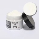 Cor para reparação de pele 50 ml Reparação de bancos de carro Casacos Sapatos Vinil Arranhões Buracos Restauração Repintura Coloração de Pele Auto 2