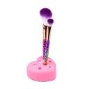 Coração de silicone para limpeza de pincéis 4