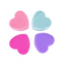 Coração de silicone para limpeza de pincéis 5