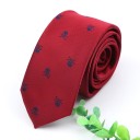 Corbata de hombre con calavera T1217 3