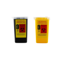 Corbeille de recyclage pour lames 1 litre Accessoires de coiffure Boîte sécurisée pour l'élimination des rasoirs Conteneur pour lames usagées pour le rasage et la coiffure 6
