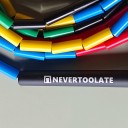 Corda de contas NEVERTOOLATE 128 g Segmentos rígidos de PE 2,5 cm Corda 2,9 m Comprimento ajustável Para freestyle e cardio 4