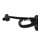 Corda de mergulho para câmara com mola retráctil e fecho Extensão até 150 cm TPU e nylon Preto Para mergulho e desportos aquáticos 6
