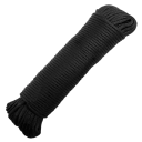 Corda de paracord em poliéster 31 m Espessura 4 mm Corda universal resistente para atividades ao ar livre, campismo, turismo, desporto e artesanato 1