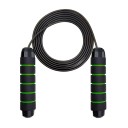 Corda de saltar de velocidade com rolamentos e pega colorida Corda ajustável Acessório para resistência, velocidade e melhoria da condição 3