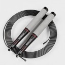 Corda de saltar MOGOLD com cabo de aço 3 m Rolamentos duplos Punhos de silicone antiderrapantes Para crossfit e cardio 1
