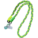 Corda longa para o pescoço para telefone Lanyard universal para telemóvel Correia decorativa criativa para telemóvel Corda prática 8