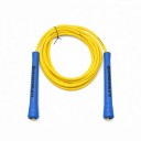 Corda per saltare NEVERTOOLATE con corda in PVC da 6 mm e anima in poliestere 3,2 m Maniglie da 15,5 cm Lunghezza regolabile 2