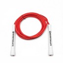 Corda per saltare NEVERTOOLATE con corda in PVC da 6 mm e anima in poliestere 3,2 m Maniglie da 15,5 cm Lunghezza regolabile 8