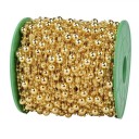 Cordão com contas 10 m Cordão decorativo com pérolas Guirlanda de casamento Cordão decorativo para presentes Decoração de Natal Criação 10