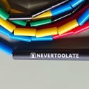 Corde à sauter en perles NEVERTOOLATE 128 g Segments rigides en PE 2,5 cm Corde 2,9 m Longueur réglable Pour le freestyle et le cardio 4