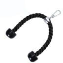 Corde de musculation pour triceps 70 cm pour poulie, mousqueton pivotant à 360 ° et prise robuste pour extension de triceps, face pulls et tirage 4