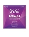 Cordes pour guitare acoustique DP-012 Acier au carbone avec noyau hexagonal Alliage de bronze phosphoreux Son clair Longue durée de vie Accordage 1