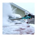 Cordless Leaf Blower with Brushless Motor 5500 W and Air Speed of 180 m/s Blue-Black Compatible with Makita Batteries for Garden Cleaning 3