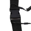 Cordon de scufundare pentru cameră Spirala extensibilă cu prindere Rapidă Extindere până la 150 cm TPU și nailon Negru Pentru scufundări și sporturi 5