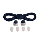 Cordones elásticos sin atar de 100 cm, redondos, con hebilla de resorte, para calzado deportivo infantil, cómodos. 19