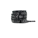 Cordones planos estampados de 120 cm, coloridos cordones de poliéster y algodón, elegante accesorio de moda, cordones estampados. 14