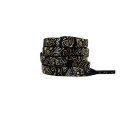 Cordones planos estampados de 160 cm, coloridos, de poliéster y algodón, accesorio elegante, cordones de moda para zapatillas y botines. 13