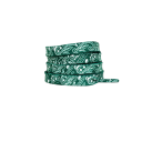 Cordones planos estampados de 160 cm, coloridos, de poliéster y algodón, accesorio elegante, cordones de moda para zapatillas y botines. 5