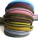 Cordones redondos de rayas bicolor de 70 cm Cordones elegantes para zapatillas, zapatos infantiles, calzado deportivo y combinaciones de colores de moda. 2