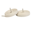 Cordonetes de poliéster 180 cm Forma plana Cordonagem resistente Calçado desportivo e quotidiano Várias cores Material robusto 13