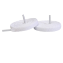 Cordonetes para botas 160 cm Cordonetes redondos extra longos em fio de poliéster Calçado de trekking alto Calçado de trabalho Outdoor com amarração firme 3