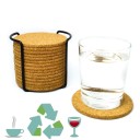 Cork coasters 20 pcs 3