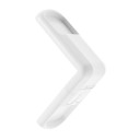 Corner Safety Lock for Cabinet Doors and Furniture Drawers Set of 5 L-shaped to Connect Front and Side Plastic Dimensions 7.6 x 4 cm 5