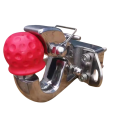 Coroana de cauciuc universală pentru bila dispozitivului de remorcare 50 mm Capac de protecție pentru bila remorcii Accesorii auto Dispozitiv de remorcare Capac negru 6x5,5 cm 2