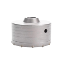 Coroană de foraj 120×70 mm din metal pentru forarea unor găuri de mari dimensiuni în materiale de construcție 1
