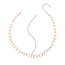 Corona d'oro - cerchietto per capelli con cerchi decorativi - Gioiello per capelli decorativo - cerchietto per acconciature festive 1