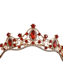 Corona de cristal dorada para el cabello Tamaño universal Diadema festiva con piedras decorativas Adorno capilar elegante para bodas 2