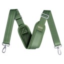 Correa ajustable para bolso 150 cm Correa de hombro textil ancha Parte de hombro acolchada Mosquetones de metal Correa intercambiable 7