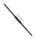 Correa ajustable para bolso 150 cm Correa de hombro textil ancha Parte de hombro acolchada Mosquetones de metal Correa intercambiable 2