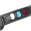 Correa ajustable para guitarra eléctrica con 3 soportes para púas, correa de hombro acolchada, accesorios de música, comodidad al tocar, seguridad. 3