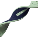 Correa de 20 mm para Omega X Swatch MoonSwatch Sport Correa de silicona de caucho plegable para relojes Seamaster 300 Correa cómoda y duradera 2