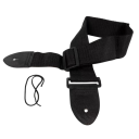 Correa de guitarra ajustable Correa de hombro universal con hebilla Correa cómoda y duradera para guitarra acústica, eléctrica y bajo 1