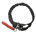 Correa de seguridad para rifle de liberación rápida, colores neutros, cinturón táctico ajustable con sistema QD, correa duradera para pistola, servicio de caza y tiro. 7