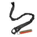 Correa de seguridad para rifle de liberación rápida, colores neutros, cinturón táctico ajustable con sistema QD, correa duradera para pistola, servicio de caza y tiro. 4