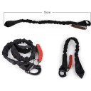 Correa de seguridad para rifle de liberación rápida, colores neutros, cinturón táctico ajustable con sistema QD, correa duradera para pistola, servicio de caza y tiro. 6