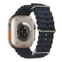 Correa de silicona de 46 mm para Apple Watch S10 Correa resistente al agua con hebilla de titanio Asa ajustable y cierre 23