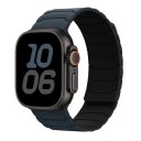 Correa de silicona magnética para Apple Watch 42 mm 44 mm 45 mm 46 mm 49 mm Correa ajustable y cómoda con cierre magnético para uso diario 16