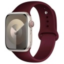 Correa de Silicona para Apple Watch Series 9 8 7 6 5 4 3 SE Ultra 2 38 mm - 40 mm - 41 mm M-L Impermeable Correa de Goma Suave para Uso Cómodo Durante Todo el Día 13