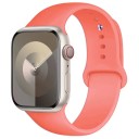 Correa de Silicona para Apple Watch Series 9 8 7 6 5 4 3 SE Ultra 2 49 mm - 42 - 44 - 45 mm M-L Impermeable Correa de Goma Suave para Uso Cómodo Durante Todo el Día 42
