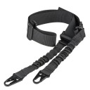 Correa para rifle de dos puntos con ajuste de longitud Correa para rifle con gancho de metal Correas tácticas para rifle sobre los hombros 4