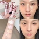 Corrector líquido en tubo con aplicador para disimular ojeras, acné, enrojecimiento y manchas pigmentarias, textura de cobertura ligera, de larga 2