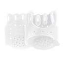 Correctores de silicona en gel para el juanete Hallux Valgus Par de plantillas ortopédicas para pies Separadores de dedos para alivio 6